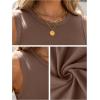 imageANRABESS Womens High Neck Tank Tops Stretchy Sleeveless Racerback Sexy Slim Fit Basic Tee Shirts Y2K Trendy Summer OutfitsBrown