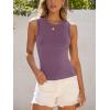 imageANRABESS Womens High Neck Tank Tops Stretchy Sleeveless Racerback Sexy Slim Fit Basic Tee Shirts Y2K Trendy Summer OutfitsPurple