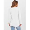 imageANRABESS Womens Long Sleeve Tunic Tops V Neck TShirts Casual Cute Basic Tee 2025 Fall Work Travel Loungewear OutfitsWhite