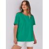 imageANRABESS Womens Tops Oversized T Shirts Loose Fit Short Sleeve Crewneck Summer Casual 2025 Trendy Boxy Tee BlouseGreen