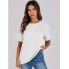 imageANRABESS Womens Tops Oversized T Shirts Loose Fit Short Sleeve Crewneck Summer Casual 2025 Trendy Boxy Tee BlouseWhite