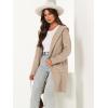imageANRABESS Womens Cardigan Sweater Oversized Coatigan Knitted Hooded Coat 2025 Fall Outfits OutwearLight Khaki