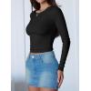 imageANRABESS Womens Long Sleeve Crop Tops Ribbed Knit Slim Fitted Shirts Basic Tees 2025 Fall Outfits Y2K Teen Girls ClothesBlack