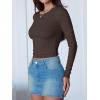 imageANRABESS Womens Long Sleeve Crop Tops Ribbed Knit Slim Fitted Shirts Basic Tees 2025 Fall Outfits Y2K Teen Girls ClothesCoffee