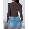 imageANRABESS Womens Long Sleeve Crop Tops Ribbed Knit Slim Fitted Shirts Basic Tees 2025 Fall Outfits Y2K Teen Girls ClothesCoffee