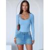 imageANRABESS Women Scoop Neck Bodysuits Long Sleeve Tops 2025 Fall Slim Fit Ribbed Knit Sexy Soft Basic Shirts Fashion OutfitsLight Blue