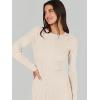 imageANRABESS Women Long Sleeve Sweater Dress Crewneck Bodycon Stretch Slim Fit Ribbed Knit Midi Dresses 2025 Fall Trendy OutfitsBeige