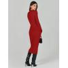 imageANRABESS Women Long Sleeve Sweater Dress Crewneck Bodycon Stretch Slim Fit Ribbed Knit Midi Dresses 2025 Fall Trendy OutfitsRed