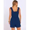 imageANRABESS Womens Rompers Summer Casual Smocked Square Neck Sleeveless Loose Shorts Jumpsuit 2026 Beach Vacation ClothesNavy Blue