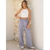 imageANRABESS Cargo Pants for Women High Waisted Wide Leg Casual Work Pant 2026 Trendy Y2K Streetwear Trousers with PocketsLight Grey