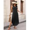 imageANRABESS Women Maxi Dress Summer Casual Sleeveless V Neck Sundress Coverups Beach Vacation Clothes with PocketsBlack