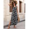 imageANRABESS Women Maxi Dress Summer Casual Sleeveless V Neck Sundress Coverups Beach Vacation Clothes with PocketsFloral Black White