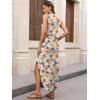 imageANRABESS Women Maxi Dress Summer Casual Sleeveless V Neck Sundress Coverups Beach Vacation Clothes with PocketsFloral Flowers