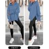 imageANRABESS Womens Oversized Hoodies Long Sleeve Fleece Side Slit Hooded Sweatshirts Pullover 2026 Fall Outfits Y2K ClothesSky Blue