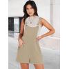 imageANRABESS Womens Short Overalls Summer Adjustable Strap Loose Fit Bib Shortalls Rompers Spring Travel Vacation ClothesKhaki