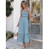 imageANRABESS Womens Summer Sleeveless Maxi Dress Square Neck Smocked Boho Casual Ruffle Strap Flowy ALine Long Beach SundressBlue White Stripes