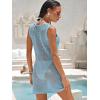 imageANRABESS Women Swimsuits Cover Up Summer Crochet Mesh Beach Tank Mini Dress Bathing Suit Vacation Clothes Swimwear OutfitsSky