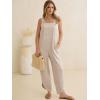 imageANRABESS Overalls for Women Casual Summer Jumpsuits Adjustable Straps Loose Fit Bib Overalls Pockets Spring Vacation ClothesAlmond