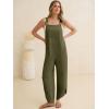 imageANRABESS Overalls for Women Casual Summer Jumpsuits Adjustable Straps Loose Fit Bib Overalls Pockets Spring Vacation ClothesArmy Green