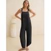 imageANRABESS Overalls for Women Casual Summer Jumpsuits Adjustable Straps Loose Fit Bib Overalls Pockets Spring Vacation ClothesBlack