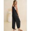 imageANRABESS Overalls for Women Casual Summer Jumpsuits Adjustable Straps Loose Fit Bib Overalls Pockets Spring Vacation ClothesBlack