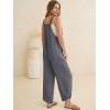 imageANRABESS Overalls for Women Casual Summer Jumpsuits Adjustable Straps Loose Fit Bib Overalls Pockets Spring Vacation ClothesDark Grey