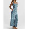imageANRABESS Dressy Jumpsuits for Women Summer Casual Sleeveless Wide Leg Rmpers with Pockets One Piece Outfits 2026 SpringBlue Ditsy Floral