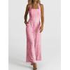imageANRABESS Dressy Jumpsuits for Women Summer Casual Sleeveless Wide Leg Rmpers with Pockets One Piece Outfits 2026 SpringPink Floral