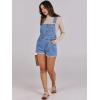 imageANRABESS Overalls for Women Denim Shorts Overalls 2026 Summer Casual Loose Fit Adjustable Rompers Jean jumpsuit Bib ShortallsB Washed Blue