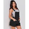 imageANRABESS Overalls for Women Denim Shorts Overalls 2026 Summer Casual Loose Fit Adjustable Rompers Jean jumpsuit Bib ShortallsBlack