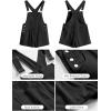 imageANRABESS Overalls for Women Denim Shorts Overalls 2026 Summer Casual Loose Fit Adjustable Rompers Jean jumpsuit Bib ShortallsBlack