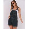 imageANRABESS Overalls for Women Denim Shorts Overalls 2026 Summer Casual Loose Fit Adjustable Rompers Jean jumpsuit Bib ShortallsWashed Deep Indigo
