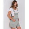 imageANRABESS Overalls for Women Denim Shorts Overalls 2026 Summer Casual Loose Fit Adjustable Rompers Jean jumpsuit Bib ShortallsWashed Retro Gray Blue