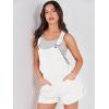 imageANRABESS Overalls for Women Denim Shorts Overalls 2026 Summer Casual Loose Fit Adjustable Rompers Jean jumpsuit Bib ShortallsWhite