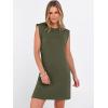 imageANRABESS Summer Dresses for Women 2026 Casual Crewneck Sleeveless Split WrinkleFree Mini Dress Beach Vacation Short SundressArmy Green