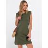 imageANRABESS Summer Dresses for Women 2026 Casual Crewneck Sleeveless Split WrinkleFree Mini Dress Beach Vacation Short SundressArmy Green