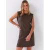 imageANRABESS Summer Dresses for Women 2026 Casual Crewneck Sleeveless Split WrinkleFree Mini Dress Beach Vacation Short SundressBrown