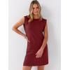imageANRABESS Summer Dresses for Women 2026 Casual Crewneck Sleeveless Split WrinkleFree Mini Dress Beach Vacation Short SundressDeep Red