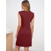 imageANRABESS Summer Dresses for Women 2026 Casual Crewneck Sleeveless Split WrinkleFree Mini Dress Beach Vacation Short SundressDeep Red