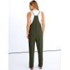imageANRABESS Women Jumpsuits Casual Summer Overalls Loose Spaghetti Strap Romper Jumpers with Pockets 2026 Beach Vacation ClothesArmy Green