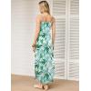 imageANRABESS Womens Summer Maxi Dress Casual Spaghetti Strap Sleeveless Sundress Beach Vacation Clothes Hawaiian Travel OutfitsGreen Leaf