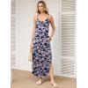 imageANRABESS Womens Summer Maxi Dress Casual Spaghetti Strap Sleeveless Sundress Beach Vacation Clothes Hawaiian Travel OutfitsNavy Pink Floral