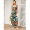 imageANRABESS Womens Summer Maxi Dress Casual Spaghetti Strap Sleeveless Sundress Beach Vacation Clothes Hawaiian Travel OutfitsOrange Teal Leaf