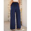 imageANRABESS Womens Wide Leg Scrub Cargo Pants High Waisted Lightweight Casual Relaxed Fit Pants 2026 Vacation Y2K StreetwearNavy Blue