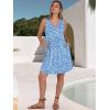 imageANRABESS Dresses for Women Beach Vacation Clothes V Neck Sleeveless Loose Flowy ALine Dress Summer Casual Short SundressBlue White Floral