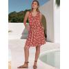 imageANRABESS Dresses for Women Beach Vacation Clothes V Neck Sleeveless Loose Flowy ALine Dress Summer Casual Short SundressRed Floral