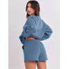 imageANRABESS Women 2 Piece Outfits Sweat Shorts Sets 2026 Oversized Casual Lounge Matching Set Sweatsuit Tracksuit Fall ClothesDeep Blue