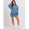 imageANRABESS Women 2 Piece Outfits Sweat Shorts Sets 2026 Oversized Casual Lounge Matching Set Sweatsuit Tracksuit Fall ClothesDeep Blue
