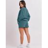 imageANRABESS Women 2 Piece Outfits Sweat Shorts Sets 2026 Oversized Casual Lounge Matching Set Sweatsuit Tracksuit Fall ClothesLake