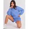imageANRABESS Women 2 Piece Outfits Sweat Shorts Sets 2026 Oversized Casual Lounge Matching Set Sweatsuit Tracksuit Fall ClothesSky